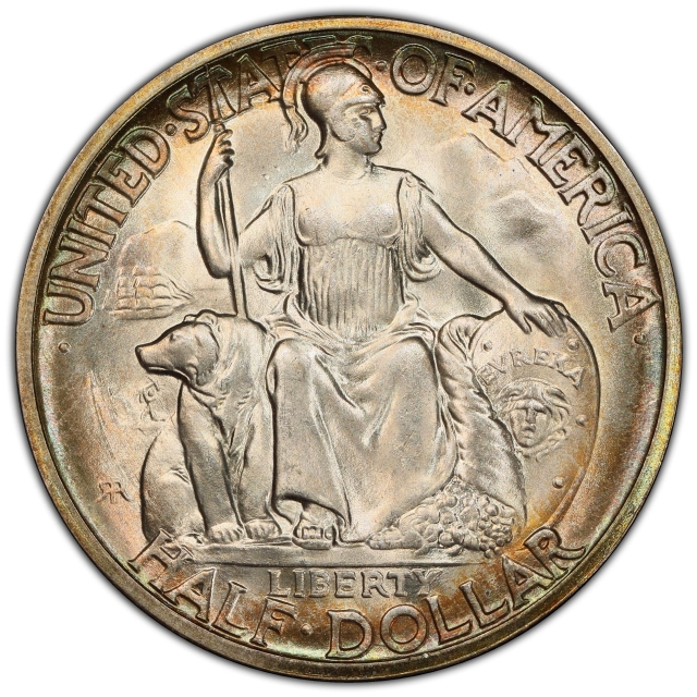 SAN DIEGO 1936-D 50C Silver Commemorative PCGS MS67 (CAC)