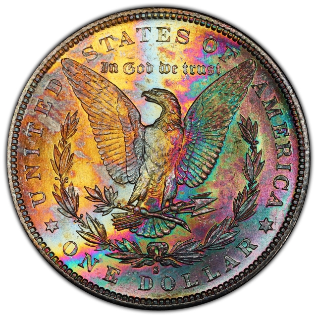 1882-S $1 Morgan Dollar PCGS MS65+