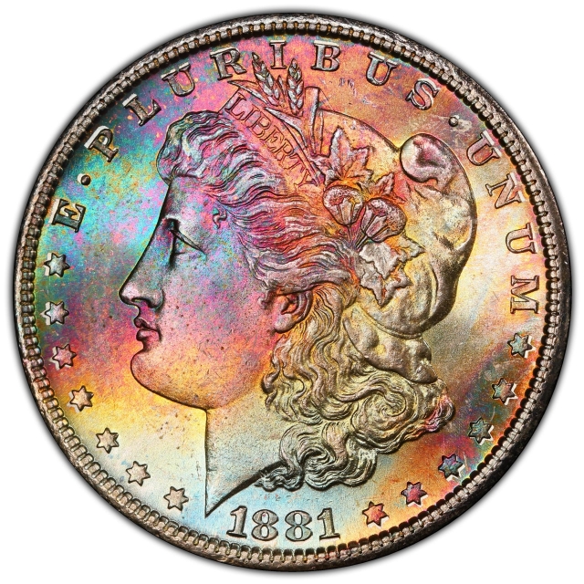 1881-S $1 Morgan Dollar PCGS MS66+ (CAC)
