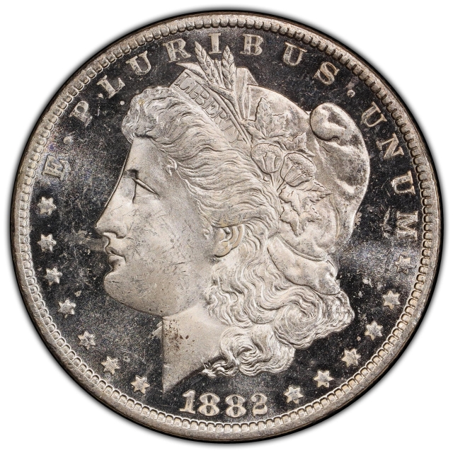 1882-CC $1 Morgan Dollar PCGS MS64DMPL