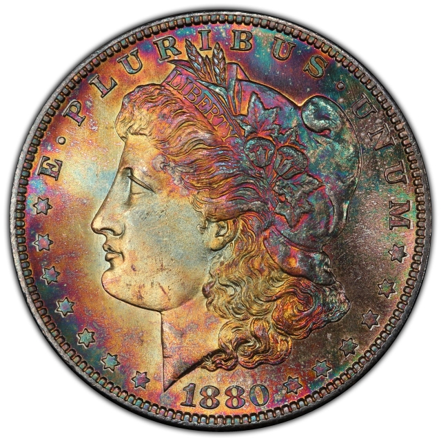 1880-S $1 Morgan Dollar PCGS MS66+