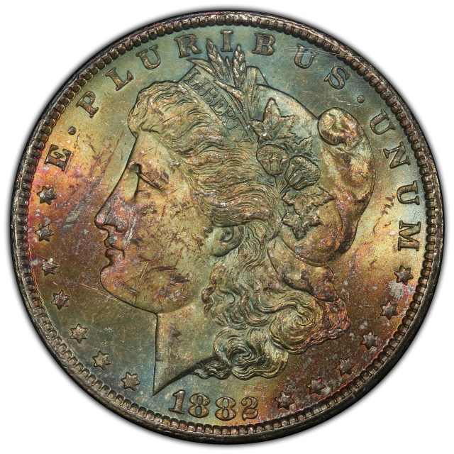 1882-CC $1 Morgan Dollar PCGS MS63