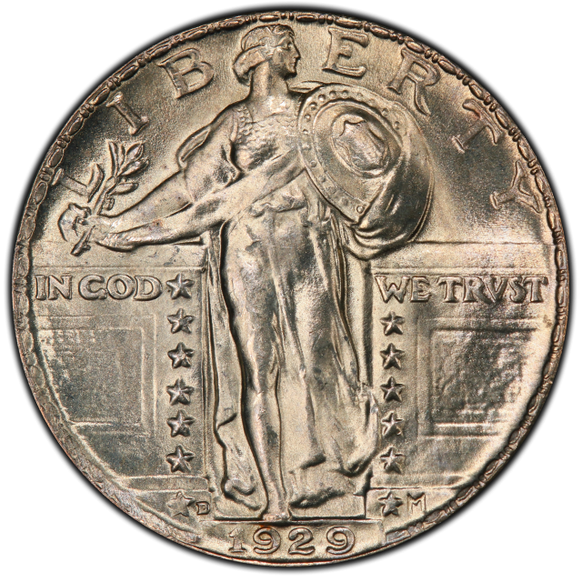 1929-D 25C Standing Liberty Quarter PCGS MS66FH