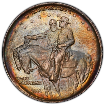 STONE MOUNTAIN 1925 50C Silver Commemorative PCGS MS67