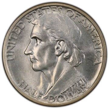 BOONE 1934 50C Silver Commemorative PCGS MS65